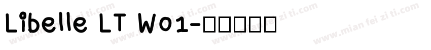 Libelle LT W01字体转换